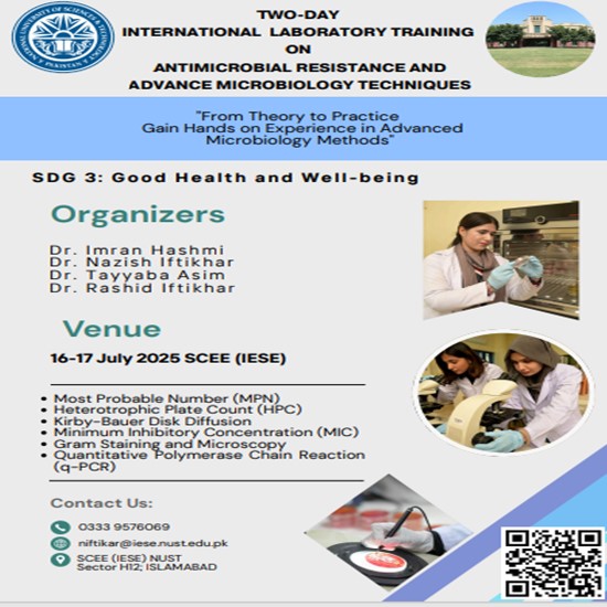 Two-Day International Laboratory Training On Antimicrobial Resistance And Advance Microbiology Techniques