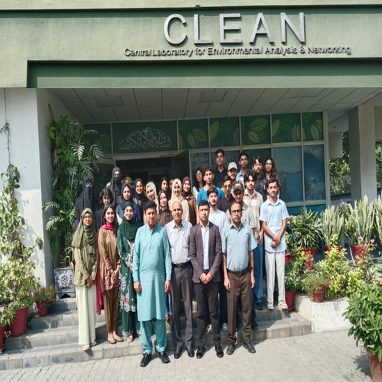 Industrial trip of BE Environmental Engineering students to Pakistan Environmental Protection Agency, Islamabad